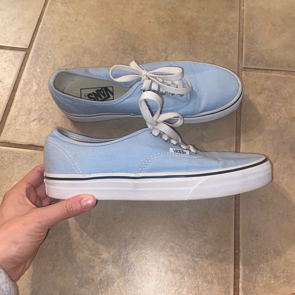 VANS Authentic Canvas Skate Shoes Blue